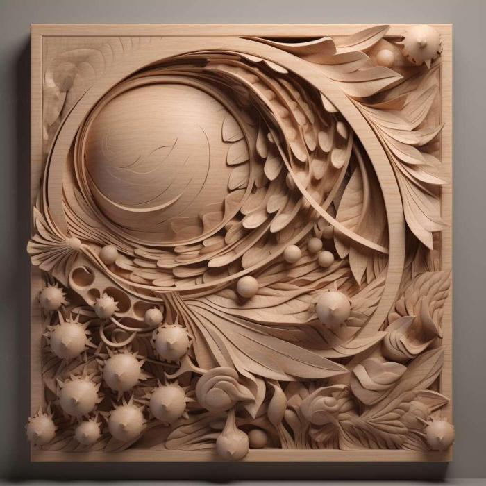 نموذج ثلاثي الأبعاد لآلة CNC 3D Art 